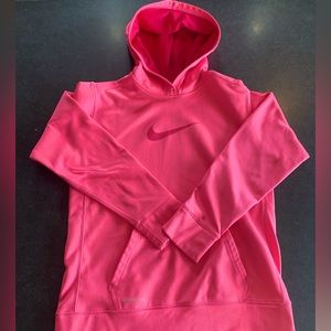 Women’s Nike bright pink Therma-Fit sweatshirt